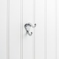 Elements By Hardware Resources 2-5/16" Polished Chrome Traditional Double Prong Ball End Wall Mounted Utility Hook YD10-231PC